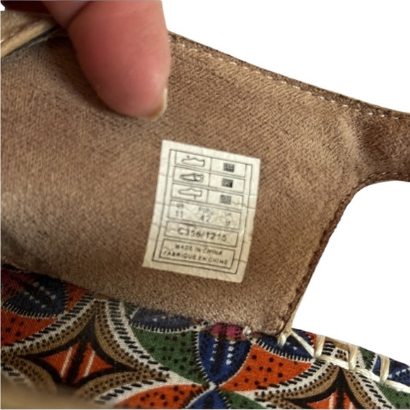 Rocket Dog size 10 tan slingback platform wedge very comfortable - Picture 12 of 16